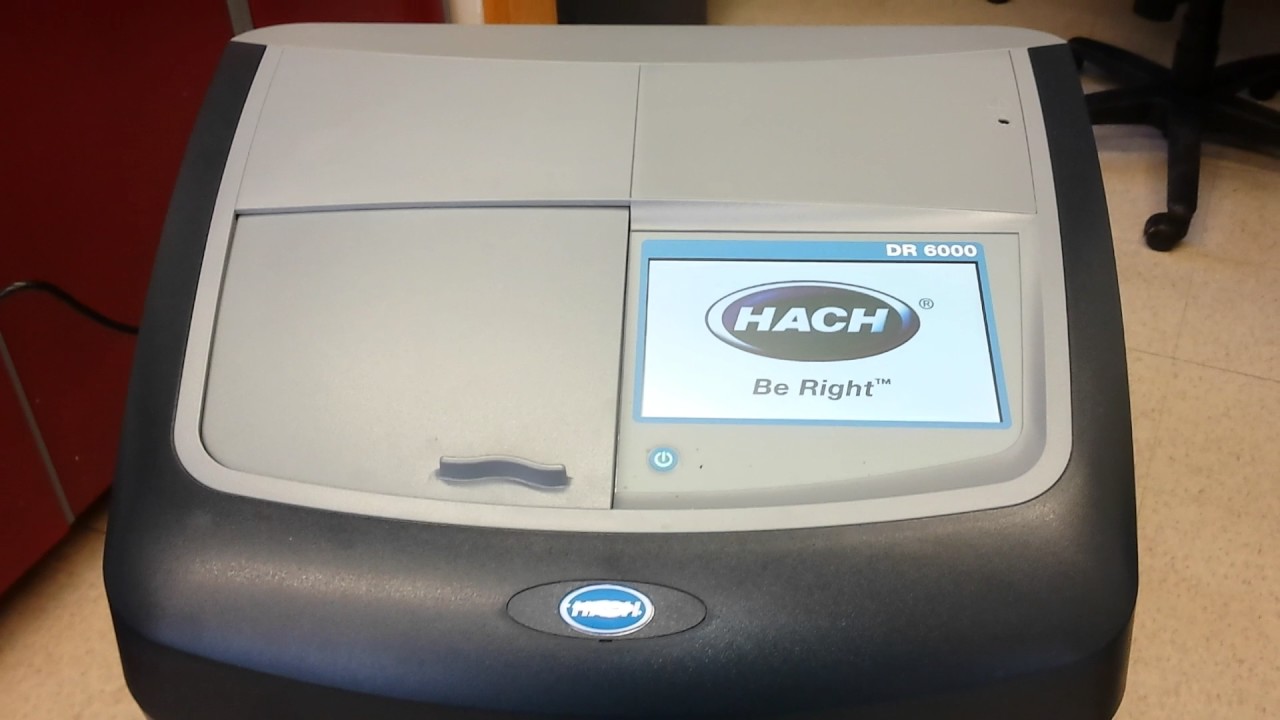 spectrophotometer hach dr 6000
