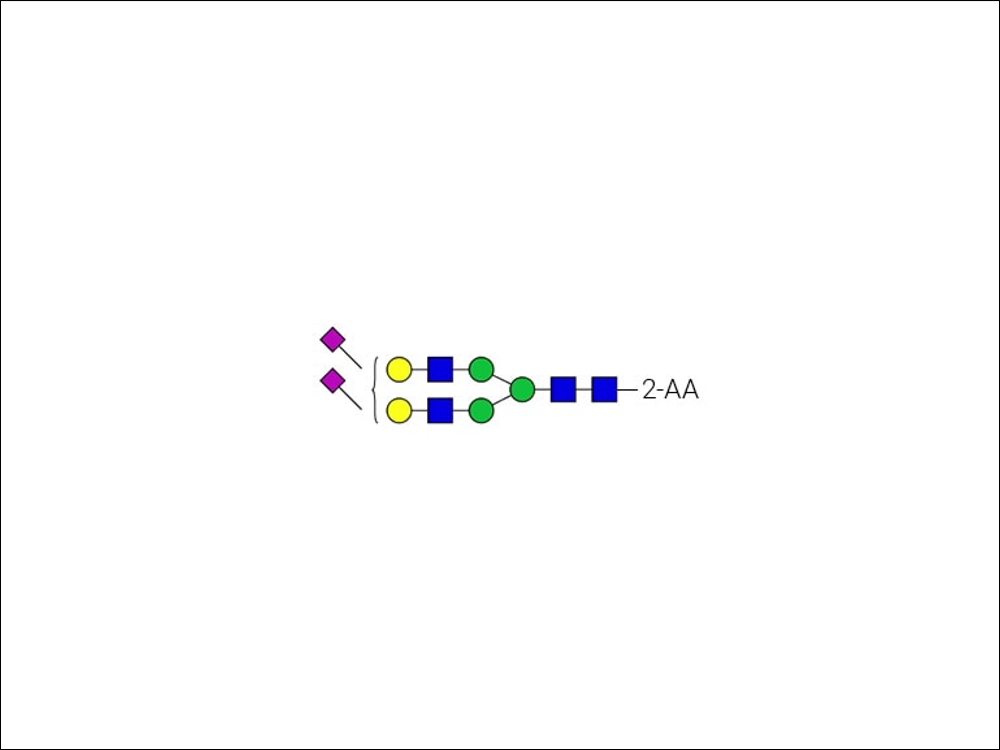 Agilent AdvanceBio 2-AA G2S2 α(2,6) N-Glycan Standard (GKSA-312)